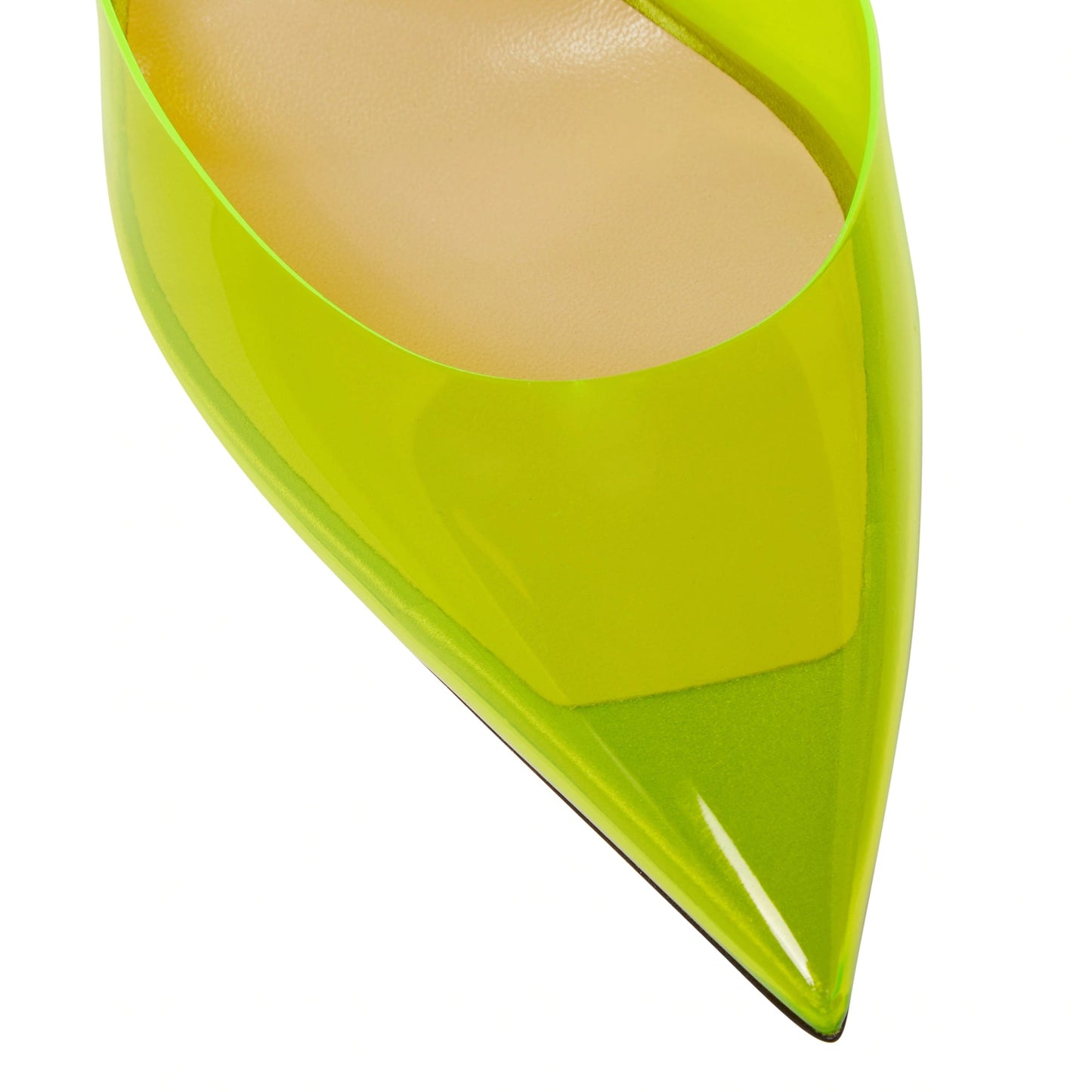 Shining 100 Color Transparent Mules