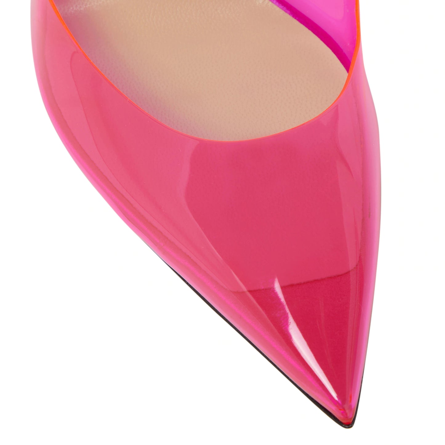 Shining 100 Color Transparent Mules