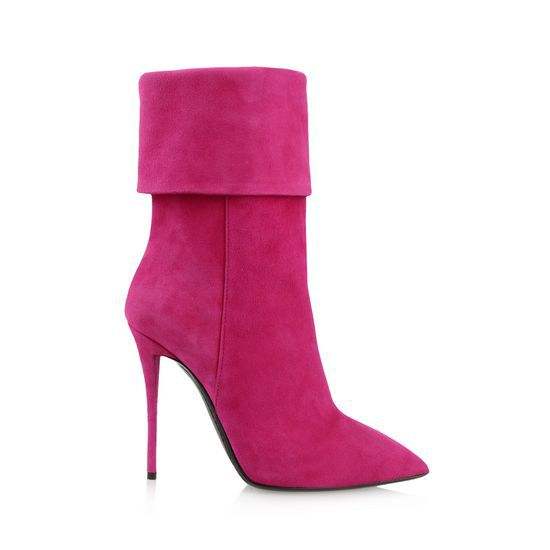 High Heel Sex Rubber Ankle Boots Shoes