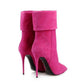 High Heel Sex Rubber Ankle Boots Shoes