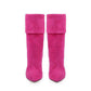 High Heel Sex Rubber Ankle Boots Shoes