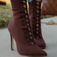 High Heels Lace up Stilettos Boots