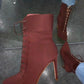 High Heels Lace up Stilettos Boots