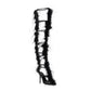 Thigh-high Shaft Boots Sandals