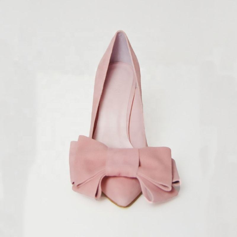 Tie Block Heel Pumps Shoes
