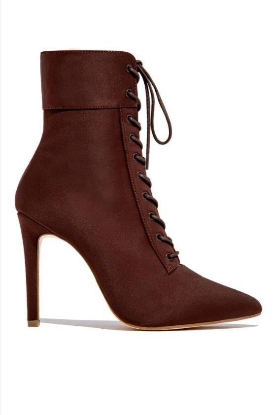 High Heels Lace up Stilettos Boots