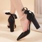 Pearl Straps Pumps Women Wedding Shoes