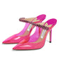 Shining 100 Color Transparent Mules