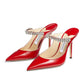 Shining 100 Patent Leather Mules