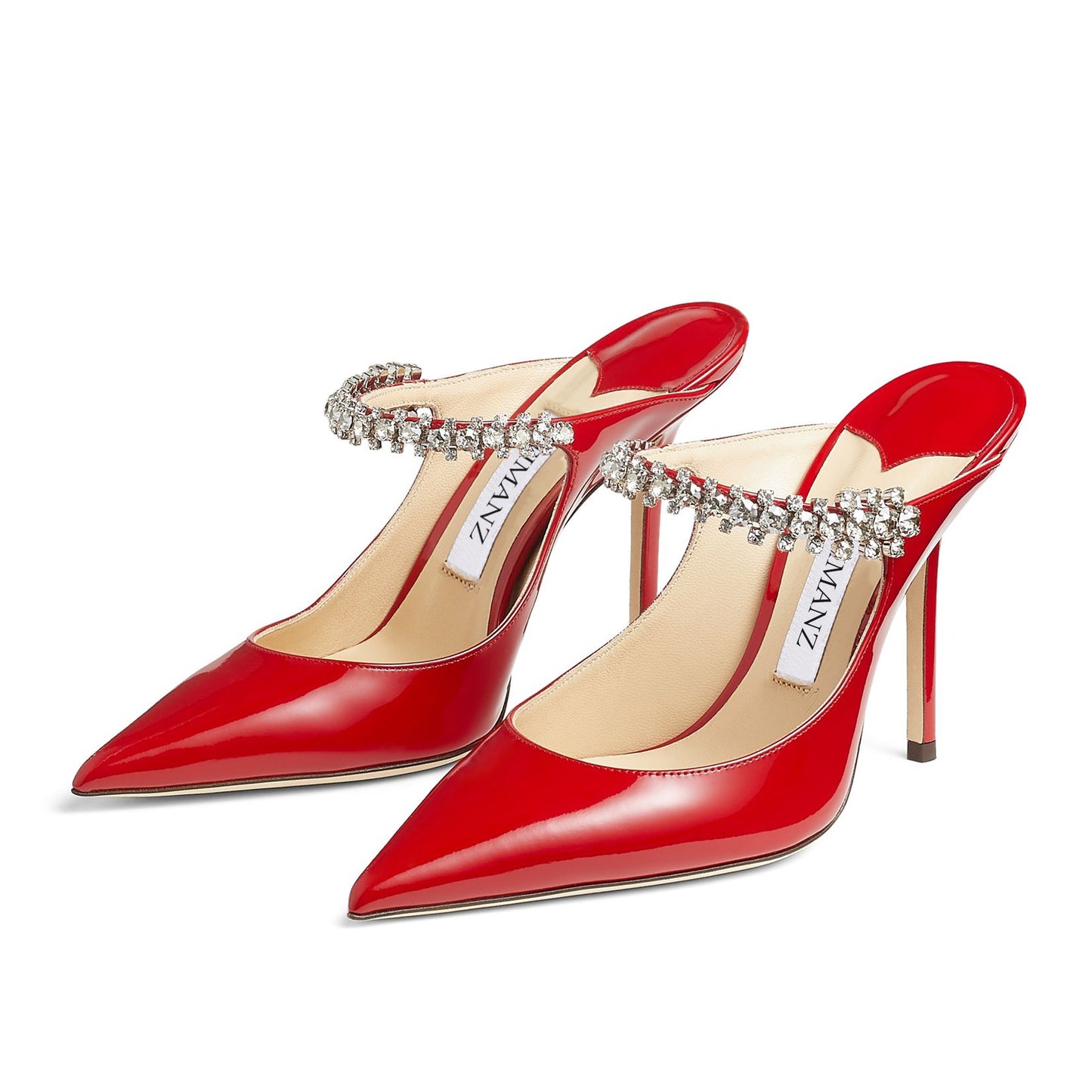 Shining 100 Patent Leather Mules