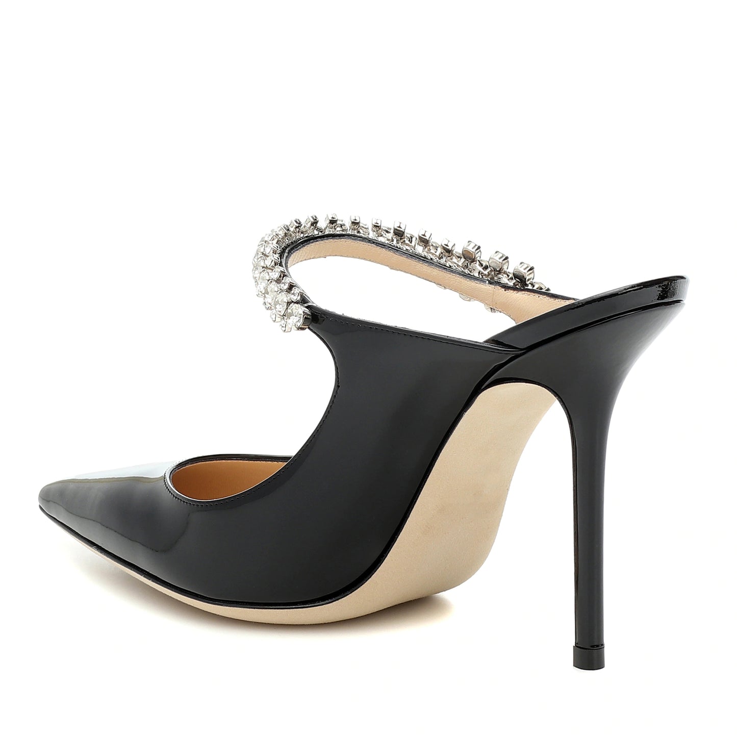 Shining 100 Patent Leather Mules