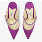 Shining 100 Color Satin Mules