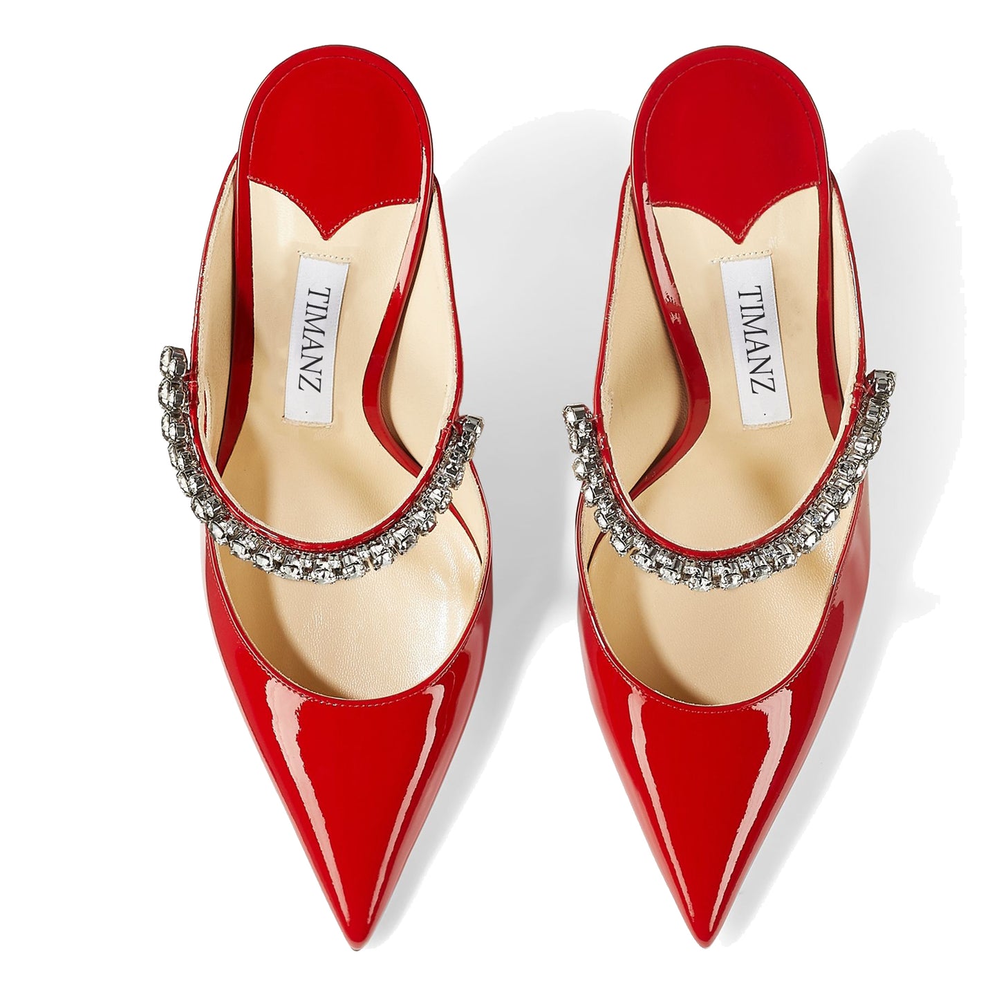Shining 100 Patent Leather Mules