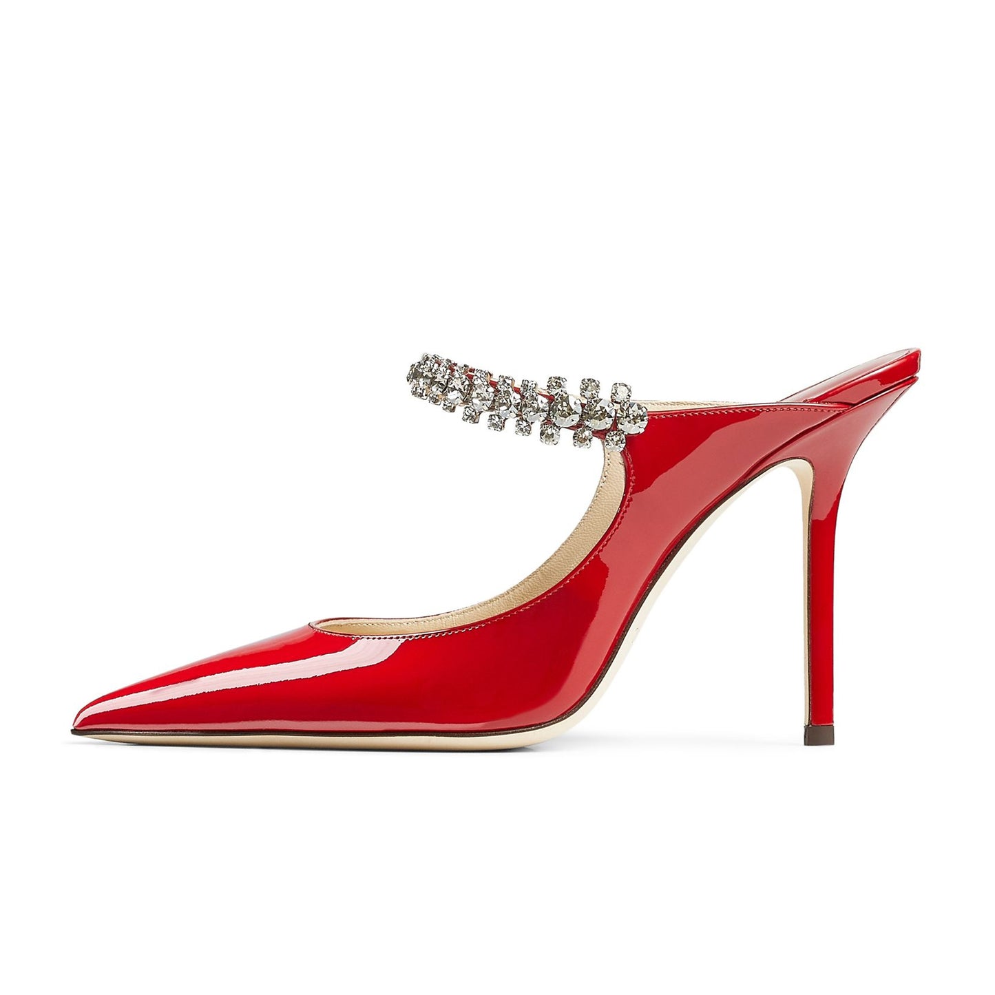 Shining 100 Patent Leather Mules
