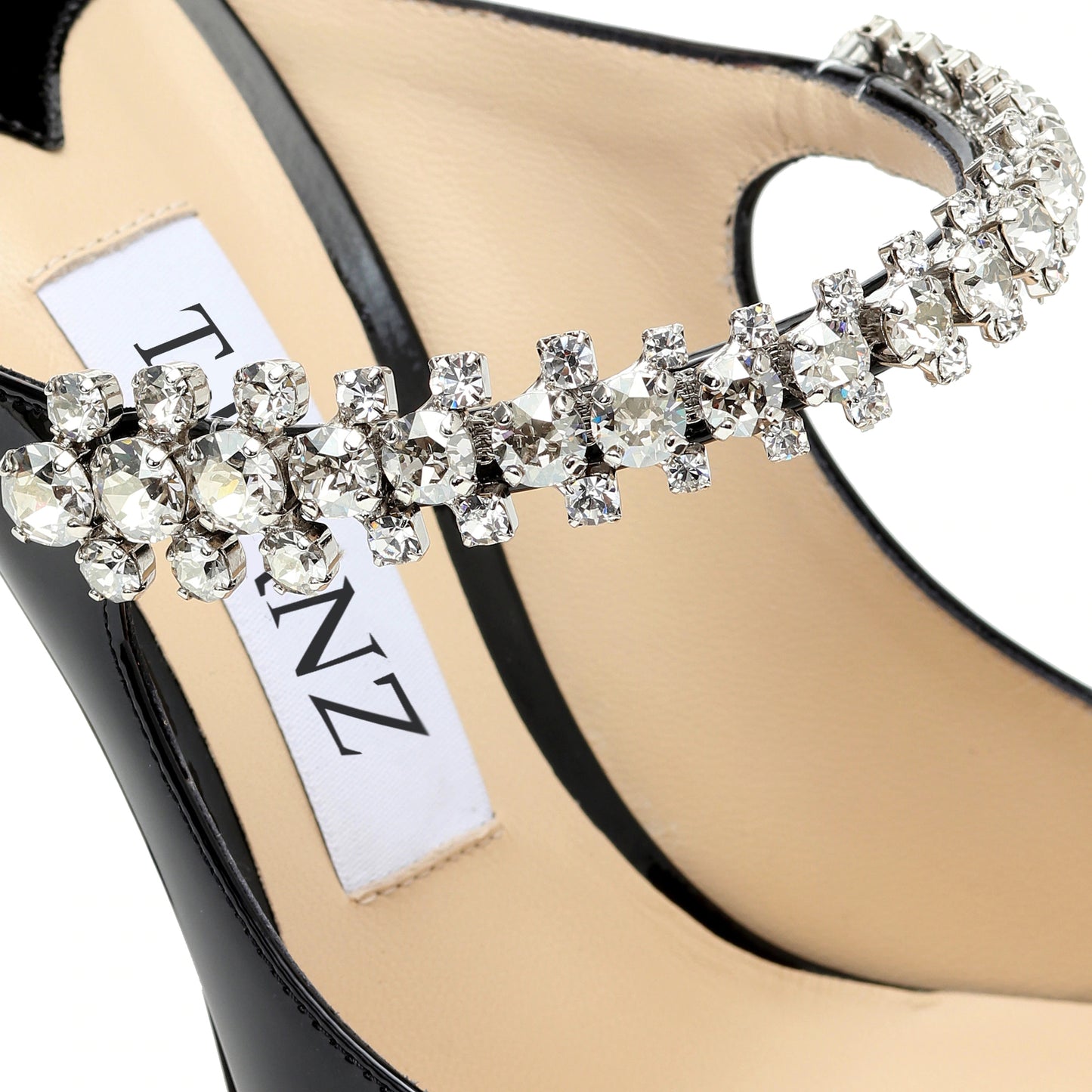 Shining 100 Patent Leather Mules