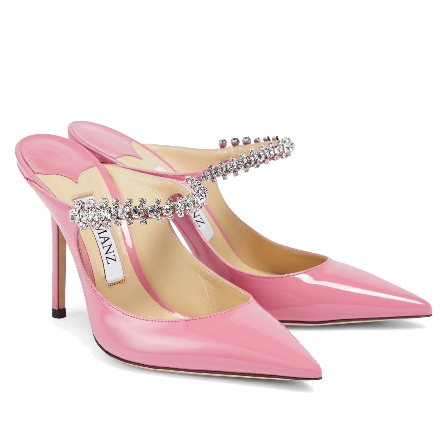 Shining 100 Patent Leather Mules